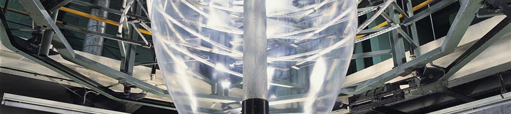 Linha de produção de filmes plásticos